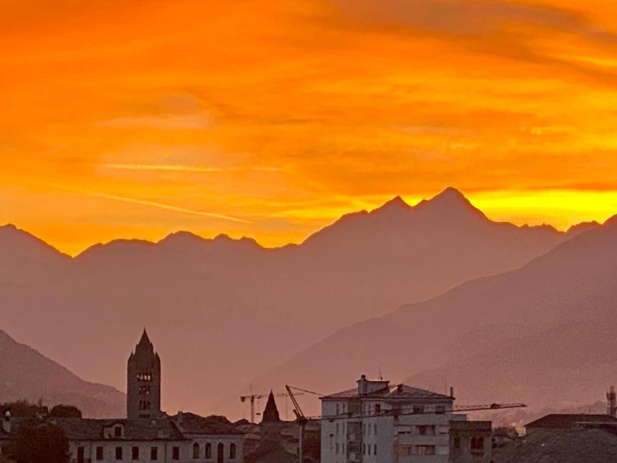 Apartmán Attico Bellavista Aosta Exteriér fotografie